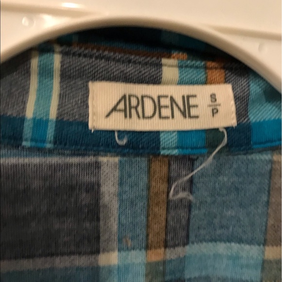 Ardenes blue plaid dress - Picture 2 of 2